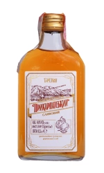 "Prykarpatskyi plum" Fruit ordinary brandy 0.2 L Бренди плодовый ординарный "Прикарпатский сливовый" 0,2л