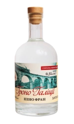 Водка виноградная "Гроно Галиции Пино Фран" 0,5л Водка виноградная "Гроно Галиции Пино Фран" 0,5л
