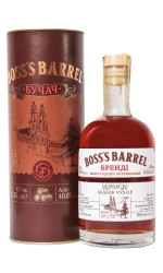 Бренди виноградный выдержан "Бучач Абданк V.V.S.O.P."(BOSS`S BARREL) 0,5л Бренди виноградный выдержан "Бучач Абданк V.V.S.O.P."(BOSS`S BARREL) 0,5л
