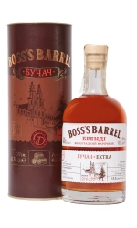 Бренди виноградный марочный "Бучач Extra" (BOSS`S BARREL) 0,5л Бренди виноградный марочный "Бучач Extra" (BOSS`S BARREL) 0,5л