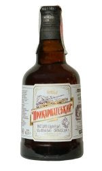 "Prykarpatskyi plum" Fruit ordinary Brandy 0.5 L Бренди плодовый ординарный "Прикарпатский сливовый" 0,5л